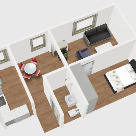 Newly Renovated Near Park Tivoli With Free Parking Apartament *